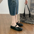 Damen Clogs mit eleganter Schnalle und bequemem Innenfutter R&B