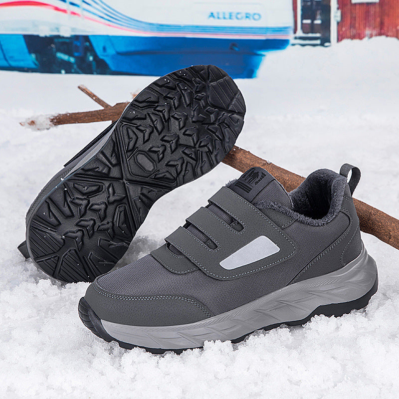 Damen Sportliche Sneakers mit praktischen Klettverschlüssen und wärmendem Innenfutter R&B