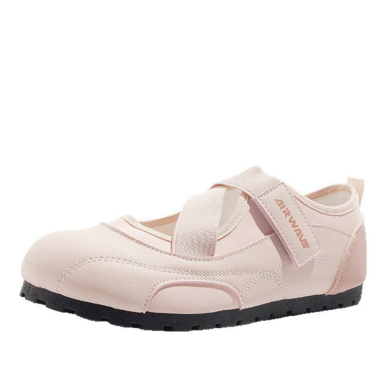 Damen Sportliche Freizeitschuhe mit elastischem Riemen und rutschfester Sohle