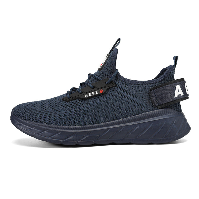 Damen Sportliche Strick-Laufschuhe mit elastischem Obermaterial R&B
