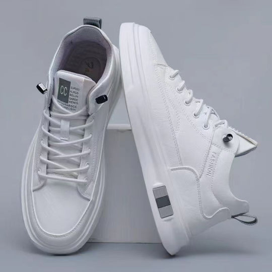 Herren modische Sneaker mit Hochwertiger Lederoberfläche R&B