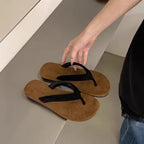 Damen Zehentrenner-Sandalen mit ergonomischem Fußbett und elegantem Riemendesign R&B