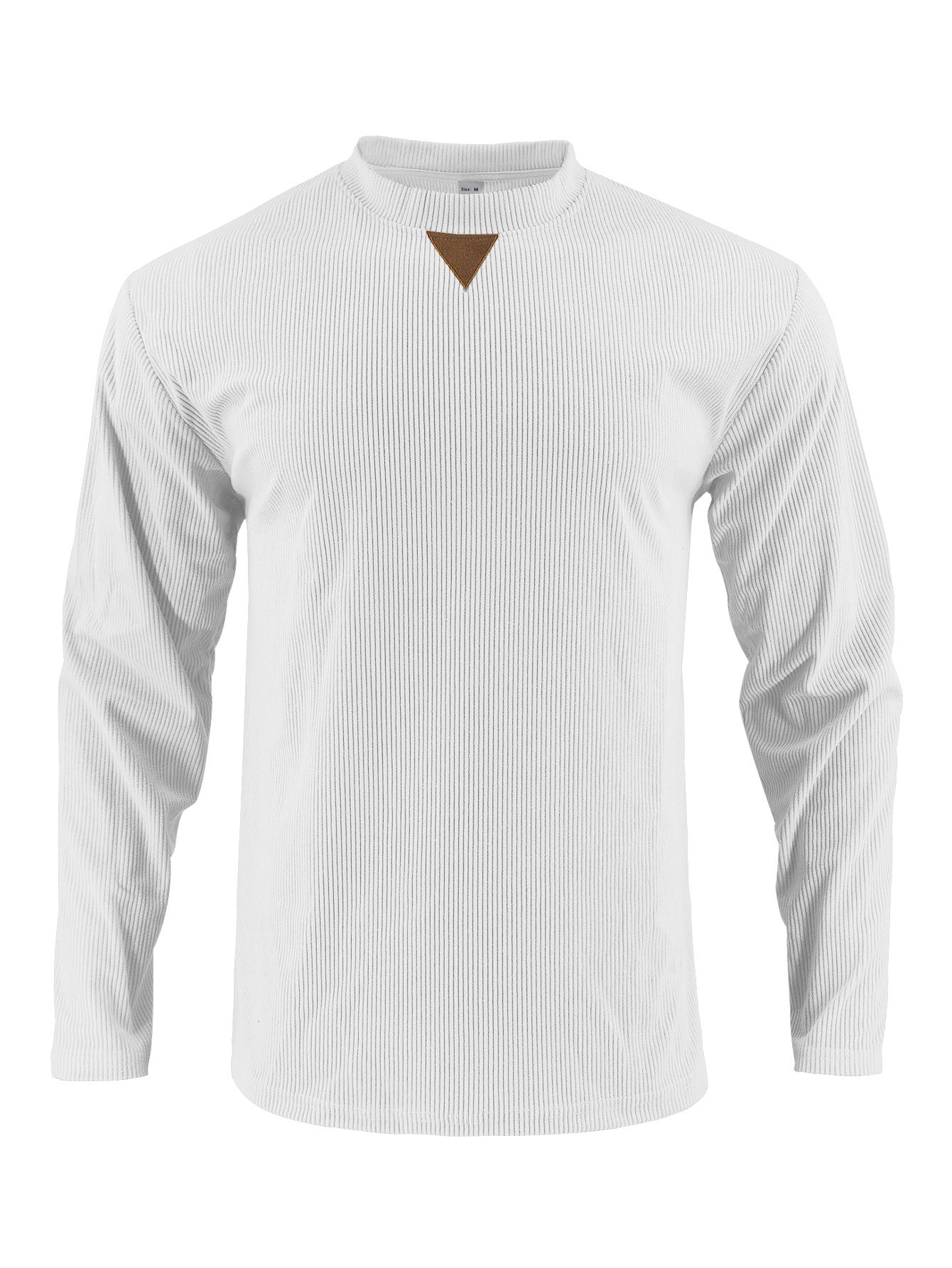 Herren Langarmshirt mit strukturiertem Rippdesign R&B