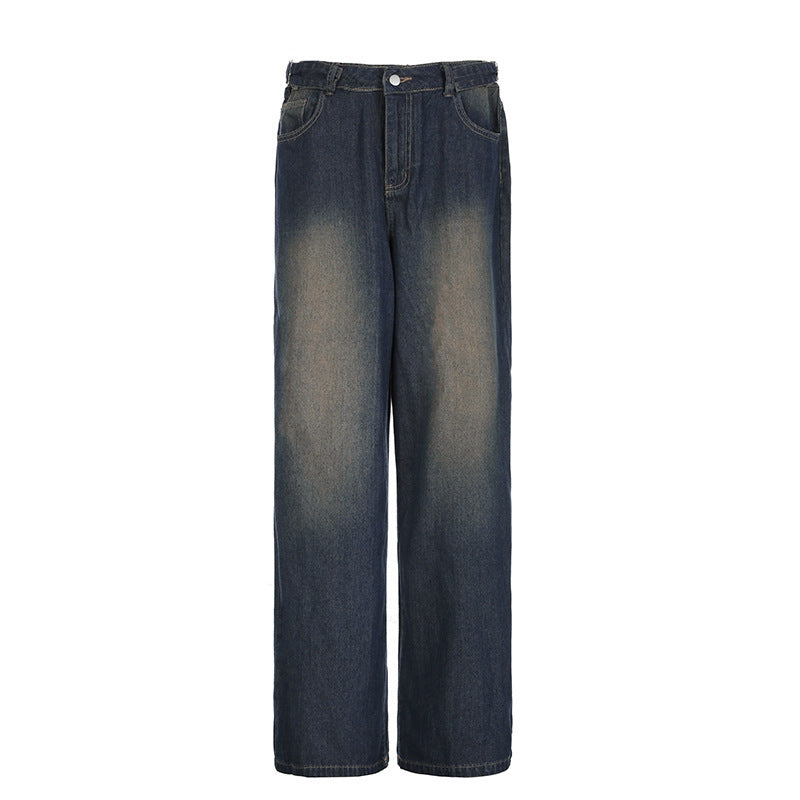 Damen Hochtaillierte Relaxed Fit Jeans R&B