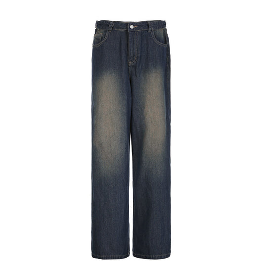 Damen Hochtaillierte Relaxed Fit Jeans R&B