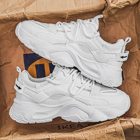 Damen Sportliche Chunky Sneakers mit robustem Design und atmungsaktiver Obermaterialstruktur R&B