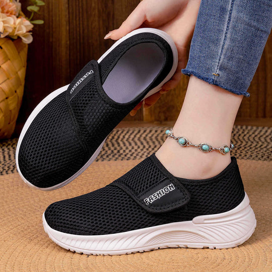 Damen Sportliche Freizeitschuhe mit innovativem Klettverschluss R&B