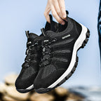 Damen Sportliche Outdoor-Sneaker mit atmungsaktivem Obermaterial und rutschfester Sohle