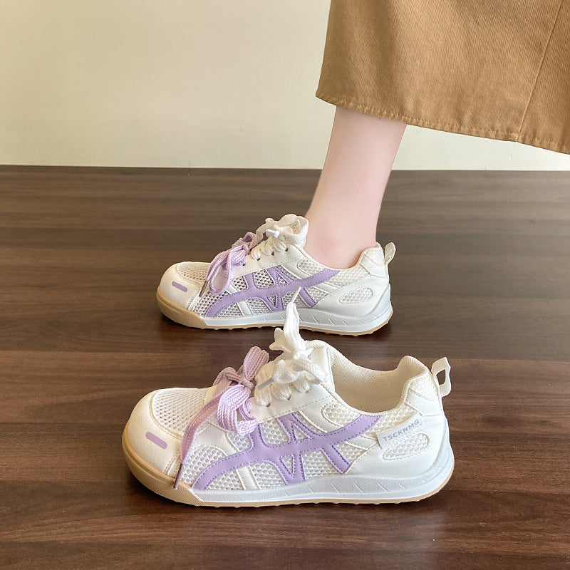 Damen Sportliche Sneaker im trendigen Netzdesign