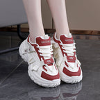 Damen Sportliche Chunky Sneakers mit innovativem Design und rutschfester Sohle R&B