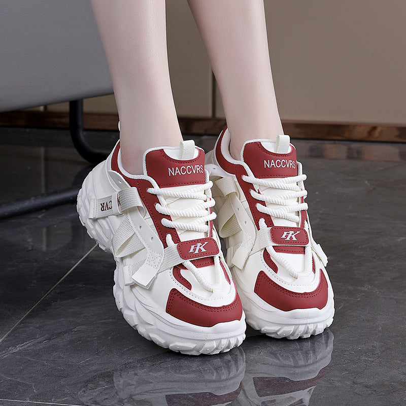 Damen Sportliche Chunky Sneakers mit innovativem Design und rutschfester Sohle R&B