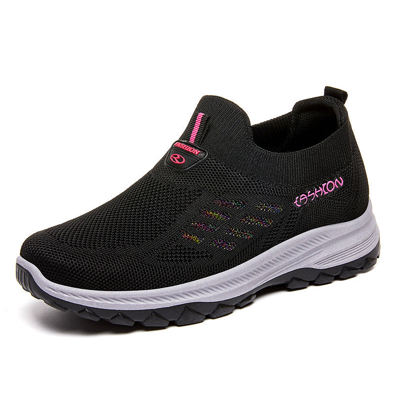 Damen Bequeme Slip-On Laufschuhe mit rutschfester Sohle R&B