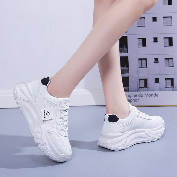 Damen Chunky Sneakers mit atmungsaktivem Obermaterial und dämpfender Laufsohle R&B
