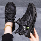 Damen Sportliche Sneaker mit atmungsaktivem Obermaterial und dämpfender Sohle