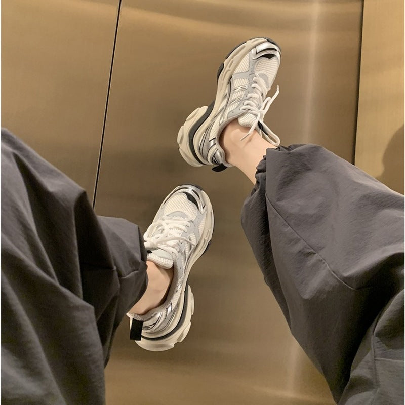 Damen Sportliche Sneakers mit atmungsaktiver Mesh-Oberfläche und komfortabler Dämpfung R&B