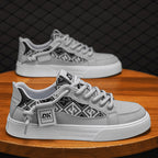 Damen modische Sneakers mit einzigartigen Stickereien und robustem Design R&B