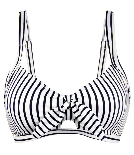 Damen Sportliches Bikinioberteil mit modischem Knotendetail R&B