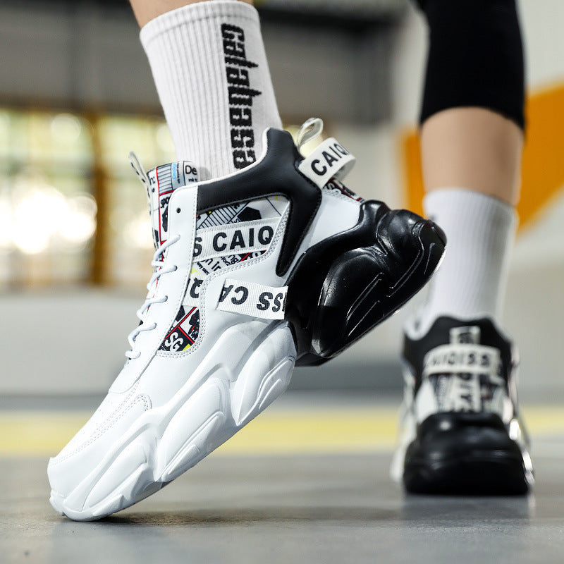 Damen Modische und sportliche High-Top Sneakers mit innovativem Design
