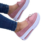 Damen Slip-On Sneakers mit verstärktem Komfort und modischer Sohle R&B