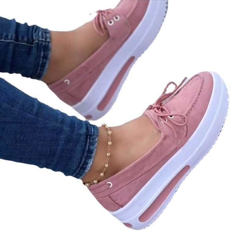 Damen Slip-On Sneakers mit verstärktem Komfort und modischer Sohle R&B