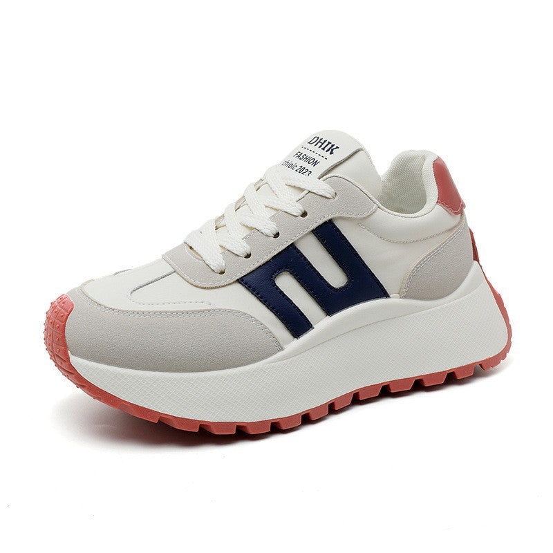 Damen High-Top Sneakers mit sportlichem Profil und rutschfester Sohle R&B