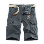Herren vielseitige Cargo-Shorts mit verstellbarem Gürtel R&B