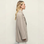 Damen Elegante Doppeltüra-Manteljacke R&B
