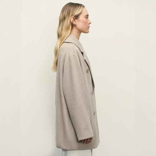 Damen Elegante Doppeltüra-Manteljacke R&B