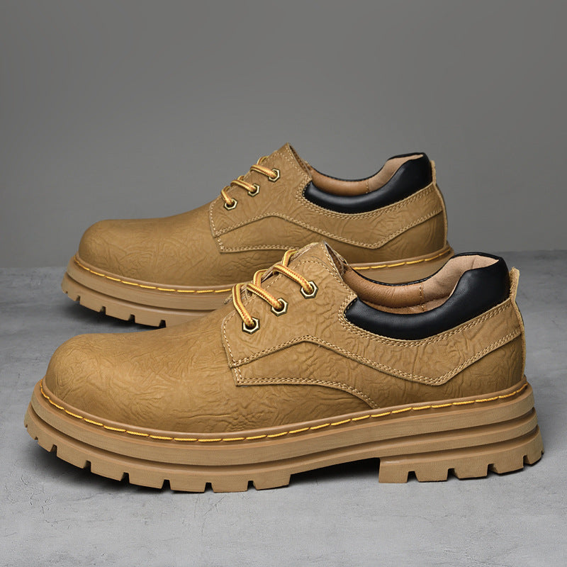 Herren Robuste Schnürschuhe mit rutschfester Gummisohle und atmungsaktivem Obermaterial R&B