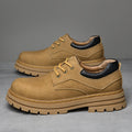 Herren Robuste Schnürschuhe mit rutschfester Gummisohle und atmungsaktivem Obermaterial