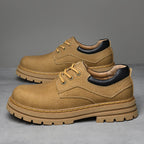 Herren Robuste Schnürschuhe mit rutschfester Gummisohle und atmungsaktivem Obermaterial