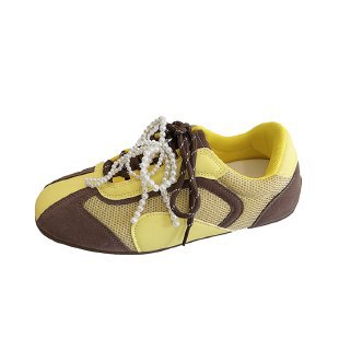 Damen Sportliche Freizeitschuhe mit atmungsaktivem Obermaterial und trendigem Schnürsystem R&B