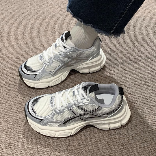 Damen Sportliche Lifestyle-Sneaker mit atmungsaktivem Obermaterial R&B