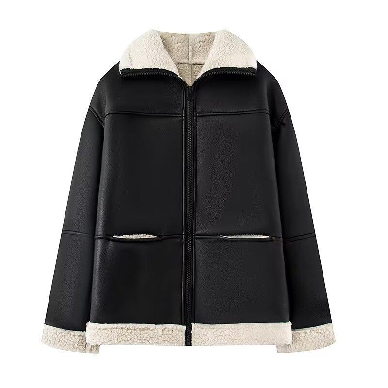 Damen Übergangsjacke mit warmem Teddyfutter R&B