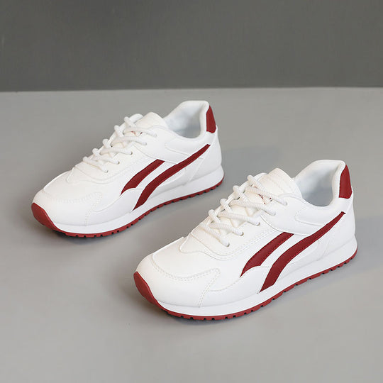 Damen sportive Sneakers mit atmungsaktiver Mesh-Oberfläche und stoßdämpfendem Profil R&B