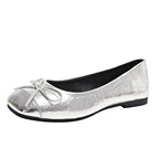 Damen Ballerinas mit dekorativem Schleifenverschluss und elegantem Design R&B