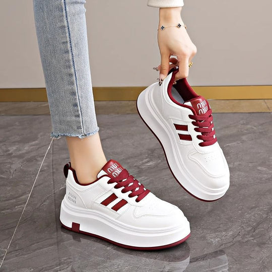 Damen Sportliche Sneakers mit doppelter Dämpfung und atmungsaktiver Mesh-Oberfläche R&B