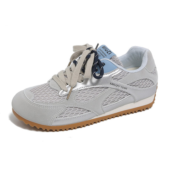 Damen Sportliche Mesh Sneakers mit atmungsaktiver Struktur und flexiblem Sohlenprofil R&B