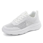 Damen Sportliche und atmungsaktive Freizeitsneaker mit rutschfestem Sohlenprofil