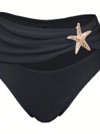 Damen Elegantes Bikiniset mit Wickelrock R&B