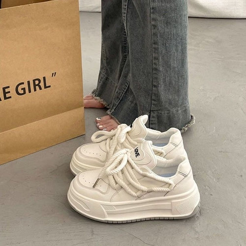 Damen Chunky Sneakers mit innovativen Dämpfungselementen und atmungsaktiver Oberflächenstruktur R&B