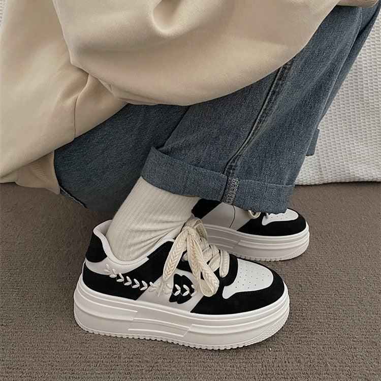 Damen Sneakers mit modischem Design und bequemem Plateau
