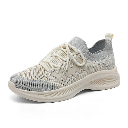 Damen Sportliche Laufschuhe mit atmungsaktivem Mesh-Obermaterial und flexiblem Sohlenprofil R&B