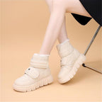 Damen Winterliche Sneaker Stiefel mit isolierendem Innenfutter und praktischem Klettverschluss R&B