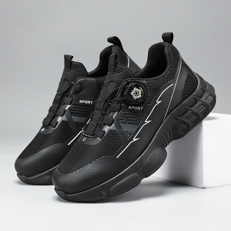 Herren Sportliche Laufschuhe mit innovativem Schnellschnürsystem und stoßdämpfender Sohle R&B
