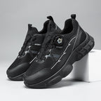 Herren Sportliche Laufschuhe mit innovativem Schnellschnürsystem und stoßdämpfender Sohle