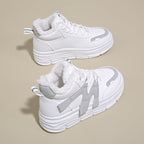 Damen Hohe Sneakers mit weichem Innenfutter und modischem Design R&B