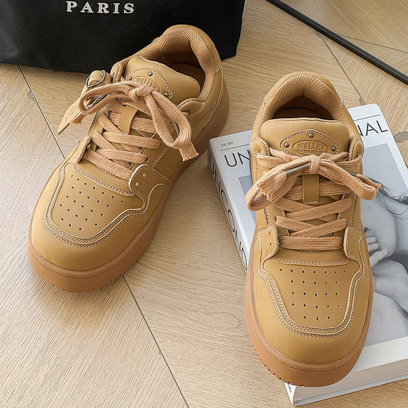 Damen Sportliche Sneakers aus hochwertigem Veloursleder mit dämpfendem Sohlenprofil R&B