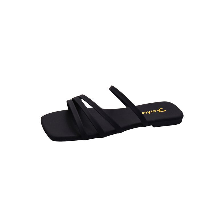 Damen elegante Riemensandalen mit komfortablem Fußbett R&B