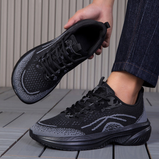 Damen Sportliche Laufschuhe mit atmungsaktiver Mesh-Oberfläche und flexibler Dämpfung R&B